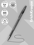 Набор ручек гелевых 4 штуки, ErichKrause R-301 ORIGINAL Gel, узел 0.5 мм, чернила микс, длина линии письма 600 метров, европодвес - Фото 4