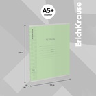 Тетрадь 18 листов в клетку ErichKrause «Классика», обложка мелованный картон, зелёная - Фото 3