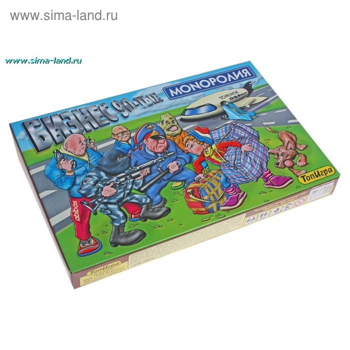 Игра настольная «Бизнес 90-х» большая (462985) - Купить по цене от 181. ...