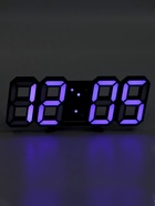 Часы электронные настольные «Цифры», с подвесом, синяя индикация, 16.5×6×3 см, от USB - Фото 1