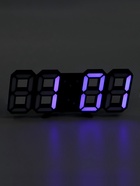 Часы электронные настольные «Цифры», с подвесом, синяя индикация, 6×3×16.5 см, от USB - Фото 3