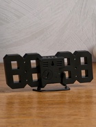 Часы электронные настольные «Цифры», с подвесом, синяя индикация, 6×3×16.5 см, от USB - Фото 6