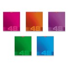 Тетрадь 48 листов в клетку ErichKrause Fusion, МИКС - Фото 1