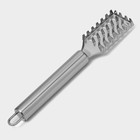 Рыбочистка Доляна «Металлик», 20 см, цвет серебристый - Фото 4