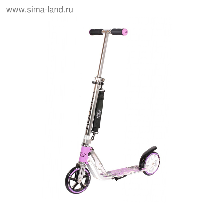 Самокат HUDORA Big Wheel 180, цвет сиреневый - Фото 1