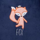 Джемпер женский KAFTAN "Fox" син, р-р 42-44, 100% п/э, велсофт - Фото 2