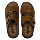 Туфли летние открытые  мужские арт. LAM20341-07 (коричневый) (р.42) - Фото 2