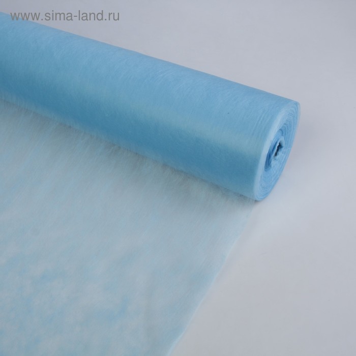 Простыни Standart 70*200 темно-синие одноразовые - Фото 1
