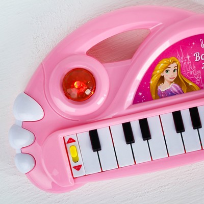 Синтезатор "Волшебные мелодии", Принцессы, 10 мелодий, световые эффекты