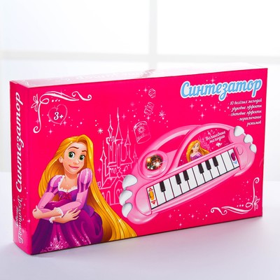 Синтезатор "Волшебные мелодии", Принцессы, 10 мелодий, световые эффекты