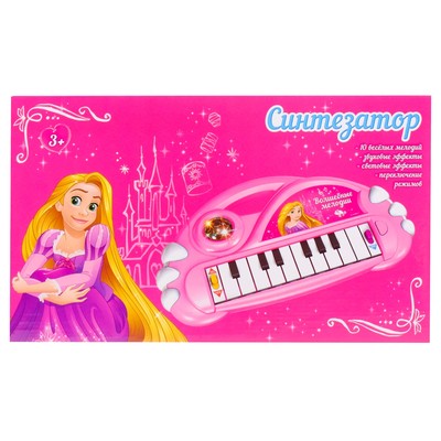 Синтезатор "Волшебные мелодии", Принцессы, 10 мелодий, световые эффекты