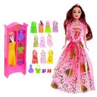 Кукла-модель «Анна» с набором платьев, с аксессуарами, цвета МИКС - фото 8383381