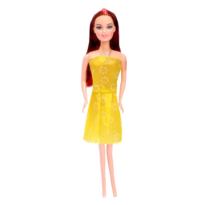 Кукла-модель «Анна» с набором платьев, с аксессуарами, цвета МИКС - фото 1886301864