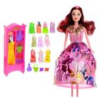 Кукла-модель «Анна» с набором платьев, с аксессуарами, цвета МИКС - фото 3813284