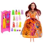 Кукла-модель «Анна» с набором платьев, с аксессуарами, цвета МИКС - фото 3813286