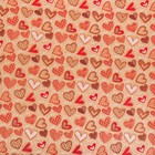 Бумага упаковочная крафтовая «Любовь», 70 × 100 см - Фото 3