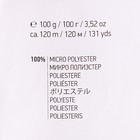 Пряжа "Dolce" 100% микрополиэстер 120м/100гр (760 серый) - фото 8383441