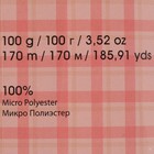 Пряжа "Velour" 100% микрополиэстер 170м/100г (850 яр. голубой) - Фото 3