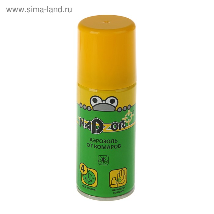 Аэрозоль репеллентный от комаров "Nadzor", 100 мл - Фото 1