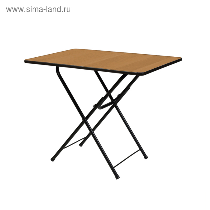 Складной стол "Лидер 6", 1200х600 мм, ножки чёрные, столешница вишня - Фото 1