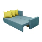 Диван угловой «Шерри» с подлокотниками, обивка «балтик азуре», подушки «нео эппл» - Фото 7