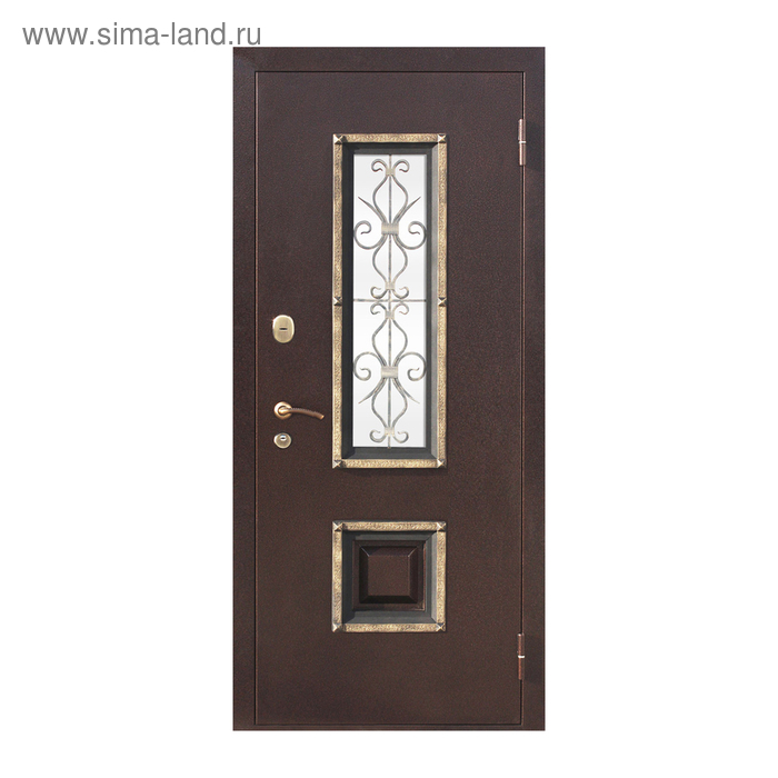 Дверь входная 8 см Венеция Беленый дуб 2050x860 (правая) - Фото 1