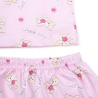 Пижама для девочки Мишки Sweet Baby, рост 92 см, цвет розовый - Фото 5