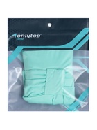 Шапочка для плавания взрослая ONLYTOP, тканевая, обхват 54-60 см, цвет ментол - Фото 3