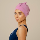 Шапочка для плавания взрослая ONLYTOP, тканевая, обхват 54-60 см, цвет лиловый - Фото 2