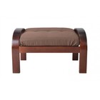 Подушка-сиденье для пуфа «Сайма», без каркаса, ткань, цвет кофейный - Фото 2