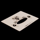 Чипборд из картона "Рамка Диван" ширина 10 см - Фото 2