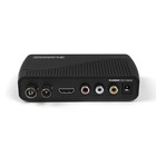 Приставка для цифрового ТВ Lumax DV1106HD, FullHD, DVB-T2, дисплей, HDMI, RCA, USB, черная - Фото 3