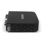 Приставка для цифрового ТВ Lumax DV2104HD, FullHD, DVB-T2, дисплей, HDMI, RCA, USB, черная - Фото 4