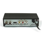 Приставка для цифрового ТВ Lumax DV3203HD, FullHD, DVB-T2, дисплей, HDMI, RCA, USB, черная - Фото 3