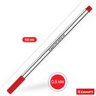 Ручка капиллярная Luxor Fine Writer 045, узел 0.8 мм, чернила красные, корпус чёрно-белый - Фото 2