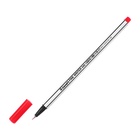 Ручка капиллярная Luxor Fine Writer 045, узел 0.8 мм, чернила красные, корпус чёрно-белый - Фото 7