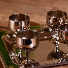 Набор рюмок на подносе, 24×17 см, 6 шт. - Фото 2