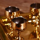 Набор рюмок на подносе, 24×17 см, 6 шт. - Фото 2