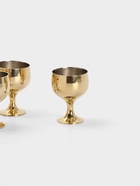 Набор рюмок на подносе, 24×17 см, 6 шт. - Фото 3