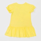 Платье для девочки, рост 80 см, цвет лимон/белый Л917-3937 - Фото 2