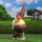 Садовая фигура "Гном островерхий с грибом" 43х17см МИКС - Фото 3