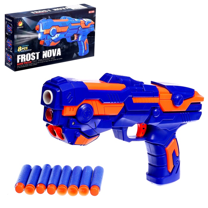 Пистолет «Звёздный мститель», стреляет мягкими пулями, МИКС - Фото 1