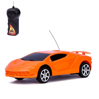 Машина радиоуправляемая «Суперкар», 1:24, работает от батареек, МИКС