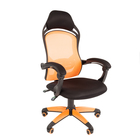 Кресло игровое Chairman game 12, чёрный/оранжевый - Фото 3