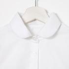 Блузка для девочки, цвет белый, рост 122 см - Фото 2