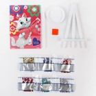 Алмазная мозаика с частичным заполнением для детей «Коты Аристократы», 15×10 см - Фото 2