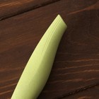 Нож для овощей кухонный «Суфле», лезвие 8,5 см, цвет зелёный - Фото 5