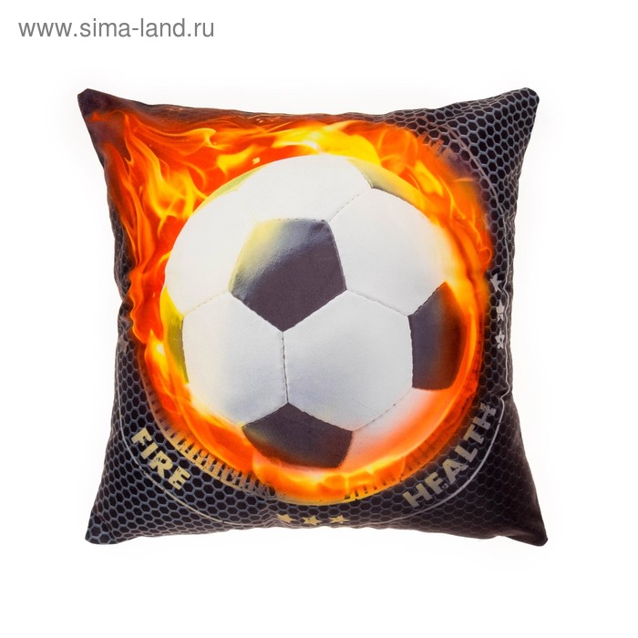 Наволочка декоративная "Огненный мяч" 40 х 40 см, 100 % п/э - Фото 1
