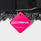 Швабра для мытья пола Доляна, плоская, микрофибра букли, железный флаундер, телескопическая стальная ручка, 62×13×84(130) см - Фото 7