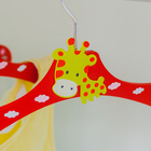 Плечики для одежды детские «Жираф», размер 30-34 - Фото 4